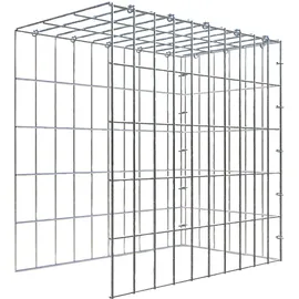 Gabiona C-Ring-Gabione-Anbaukorb Typ 4 50 x 50 x 30 cm Maschenw 5 x 10 cm