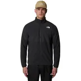 The North Face Glacier Fleece Mit Durchgehendem Reißverschluss - Asphalt Grey / Asphalt Grey / TNF Black - M