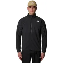 The North Face Glacier Fleece Mit Durchgehendem Reißverschluss - Asphalt Grey / Asphalt Grey / TNF Black - M