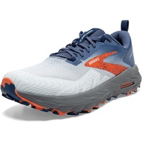 Brooks Cascadia 17 Sneaker, Blue Navy Firecracker, 43 EU