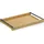 Kela Serviertablett Kiril Bambus schwarz 43,0x27,5x4,0cm