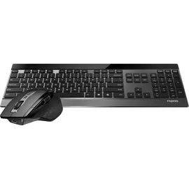 Rapoo 9900M Multi-Mode-Deskset Kabellos, ultraflach