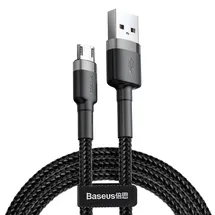 Baseus Cafule Cable - Double SIDE USB A, Usb C, USB 2.0, Schwarz