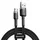 Baseus Cafule Cable - Double SIDE USB A, Usb C, USB 2.0, Schwarz