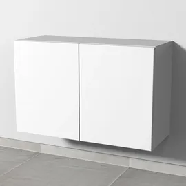 Sanipa 4balance Anbauschrank mit 2 Türen, Weiß-Matt,
