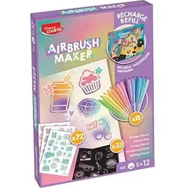 maped® creativ Airbrush Maker Nachfüll-Set 15 St. farbsortiert