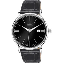 Dugena Herren-Armbanduhr Festa, Quarz, Leder 7000180