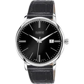 Dugena Herren-Armbanduhr Festa, Quarz, Leder 7000180