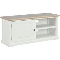 VidaXL TV-Schrank Weiß 90x30x40 cm Holz