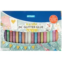 Stylex Glitter Glue 24 Tuben à 10 g