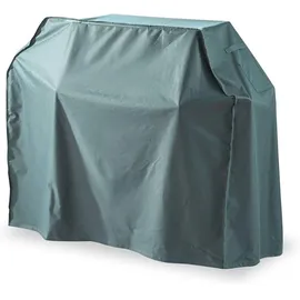 Lumaland Grillabdeckung Grill Abdeckhaube 165 x 63 x 125 cm in Grün/Grau