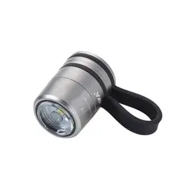 Troika ECO RUN Taschenlampe grau wiederaufladbar Aluminium 32 g 1 LED 2 Leuchtmodi