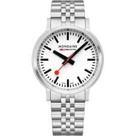 Mondaine Stop2go Edelstahl 41 mm MST.4101B.SJ.2SE