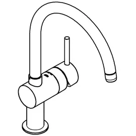 Grohe Minta SuperSteel (32917DC0)