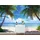 WallArena Fototapete Strand Meer 200x140 cm,