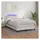vidaXL Boxspringbett 120 x 200 cm Weiß
