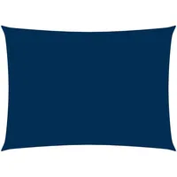 VidaXL Sonnensegel Oxford-Gewebe Rechteckig 4x6 m Blau