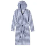 SCHIESSER Bademantel Feather Terry, Bade-mantel sauna Morgen-mantel grau 152 EU