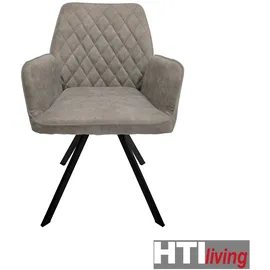 Hti-Living Esszimmerstuhl Tumalo 2er-Set Grau