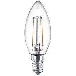 Philips - Leuchtmittel LED 2W Glas Kerzen (250lm) E14