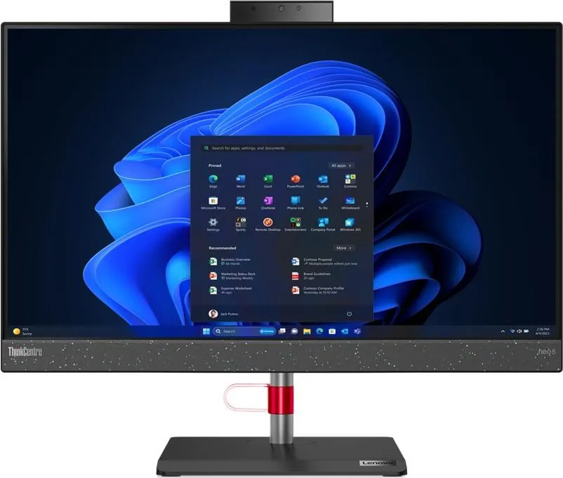 Lenovo Computer All-in-One ThinkCentre neo 50a G4 12K9003EPB W11Pro i5-13500H/8GB/512GB/INT/DVD/23.8FHD/1YR (Intel Core i5-13500H, 8 GB, 512 GB, SSD, Intel Iris Graphics), PC, Schwarz