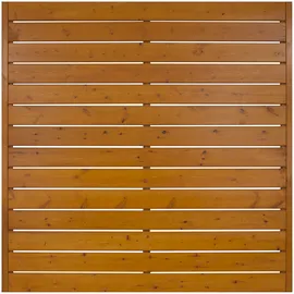 Andrewex Sichtschutzelement 180 x 180 cm Braun Holz