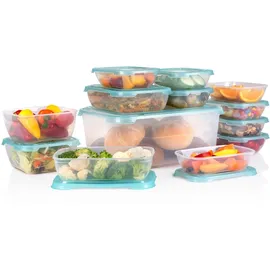 Alpina Frischhaltedose blau 8 x 0,5 l, 2 x 1,0 l, 2 x 1,15 l, 1 x 6,8 l, 13-teilig