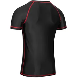 TapouT Crystal Kurzarm-t-shirt - Black / White / Red - S