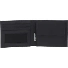 Oxmox Geldbörse Leder RFID Protect schwarz