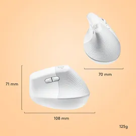 Logitech Lift für Mac Weiß
