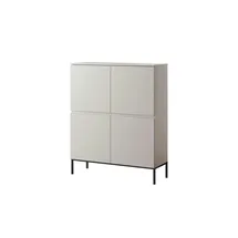 Selsey Highboard 100 x 122 cm Beige
