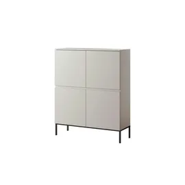 Selsey Highboard 100 x 122 cm Beige