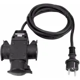 Eurolite Verlängerung 3x1,5 3m 3-fach