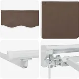 vidaXL Markise 4,5 x 3 m taupe