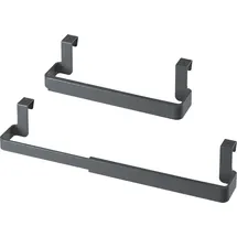 Metaltex Handtuchhalter Flex-Bar Ausziehbar Grau