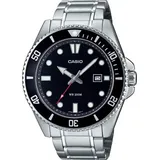 Casio Mdv107d1a1vef Uhr Silver Grey / Silver Grey / Black One Size