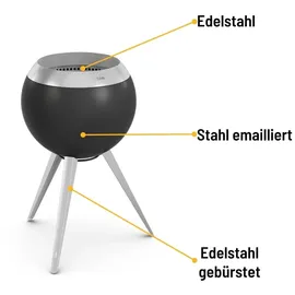 höfats MOON 45 Feuerschale mit hohem Fuß