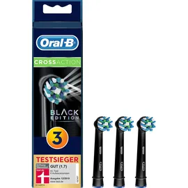 Oral-B CrossAction Aufsteckbürste schwarz 3 Stück