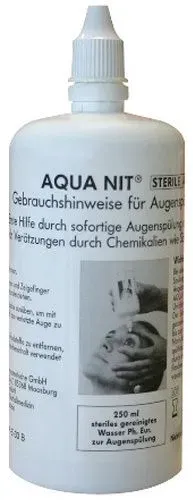 Aqua Nit® Augenspülung mit ca. 250 Sterilwasser Spüllösung ml