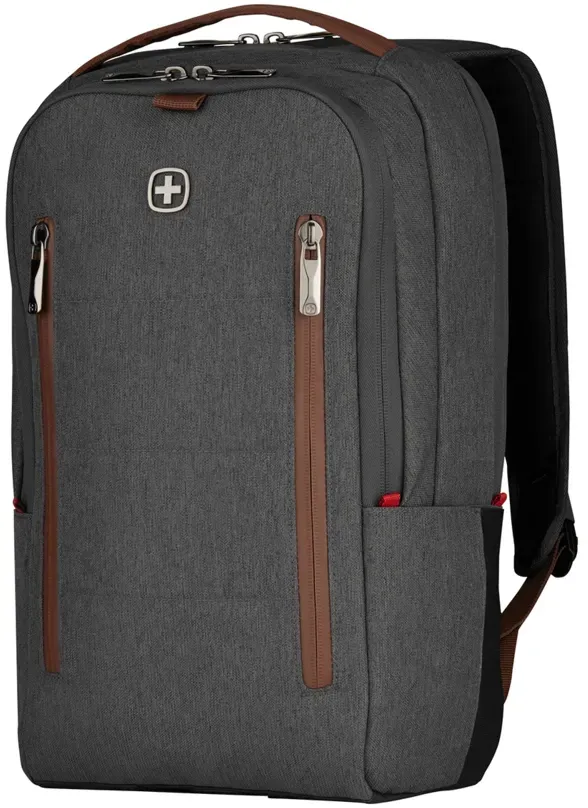 16 Zoll Rucksack mit Tagesumhängetasche, Laptopfach, Tabletfach, Organizer, wass...