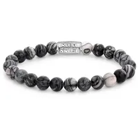 Rebel & Rose RR-80032-S Herren Bead-Armband Black Wolf 8