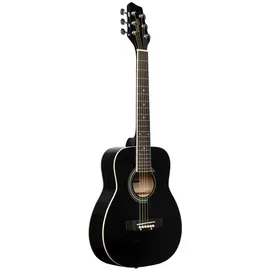 Stagg Dreadnought Akustikgitarre, 1/2 Größe, Schwarz