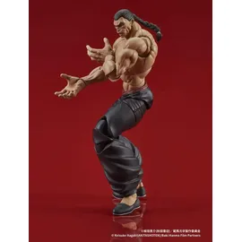 digism Baki Hanma Digaction Actionfigur Retsu Kaioh 7 cm