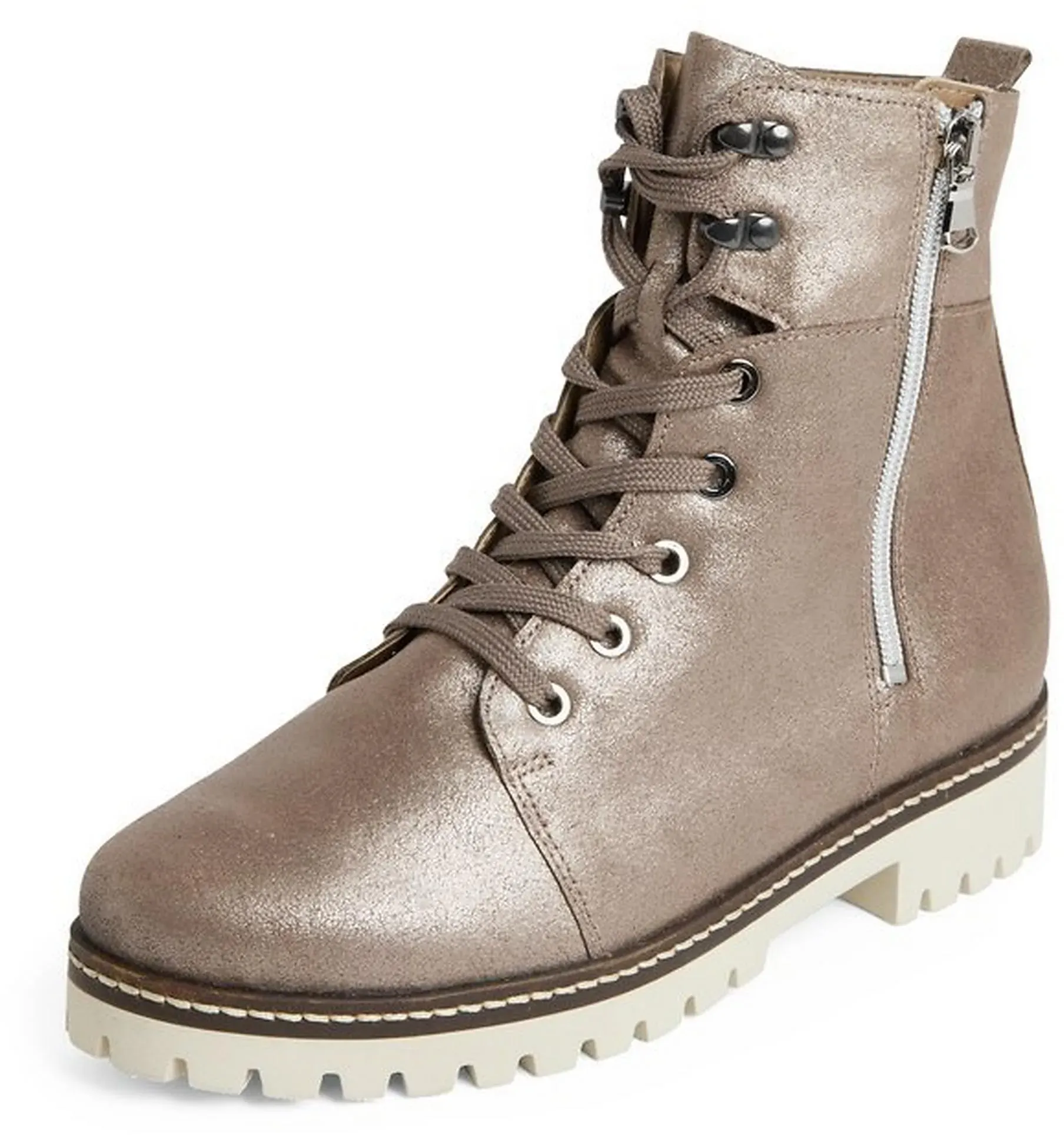 Les bottines à lacets Hanako  Waldläufer beige