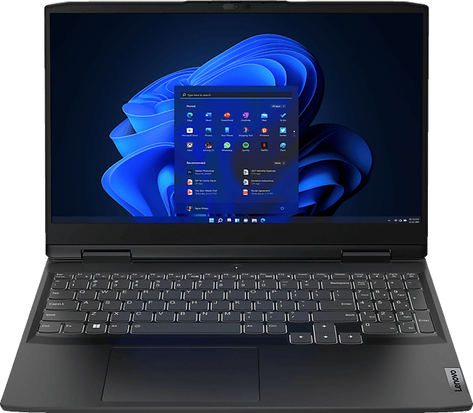 Lenovo IdeaPad Gaming 3 Laptop | 15,6″ Full HD Display | 120Hz | AMD Ryzen 5 7535HS | 16GB RAM | 512GB SSD | NVIDIA GeForce RTX 2050 | Win11 Home | QWERTZ | grau | 3 Monate Premium Care