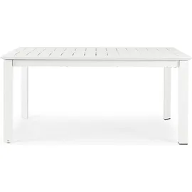 BIZZOTTO Konnor Aluminium mit Ausziehfunktion, modern, Weiß