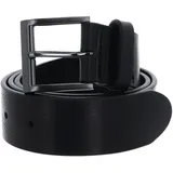 Strellson Gürtel Leather Belt 4,0 Leder schwarz 100