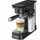 Princess Siebträgermaschine 01.249422.01.001 schwarz mit Milchaufschäumer