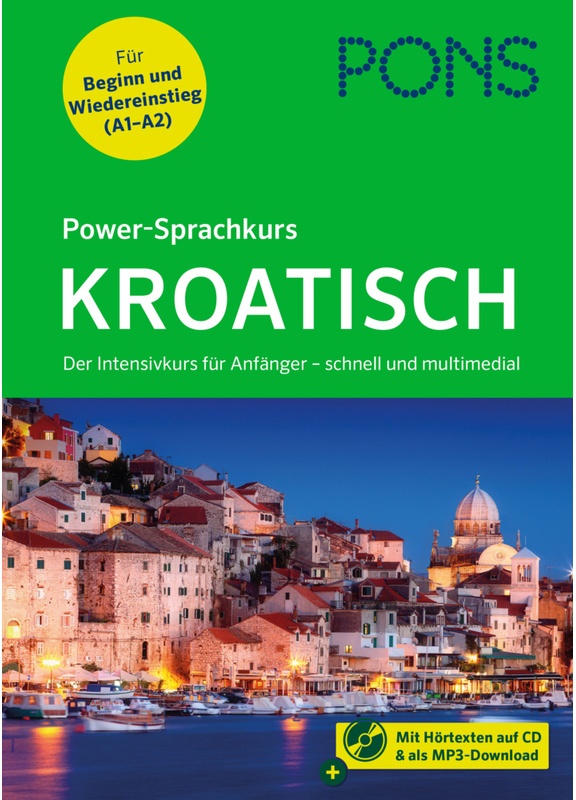 Pons Power-Sprachkurs Kroatisch  Kartoniert (TB)