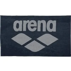 ARENA Baumwoll Handtuch Pool Soft, NAVY-GREY, ONE SIZE
